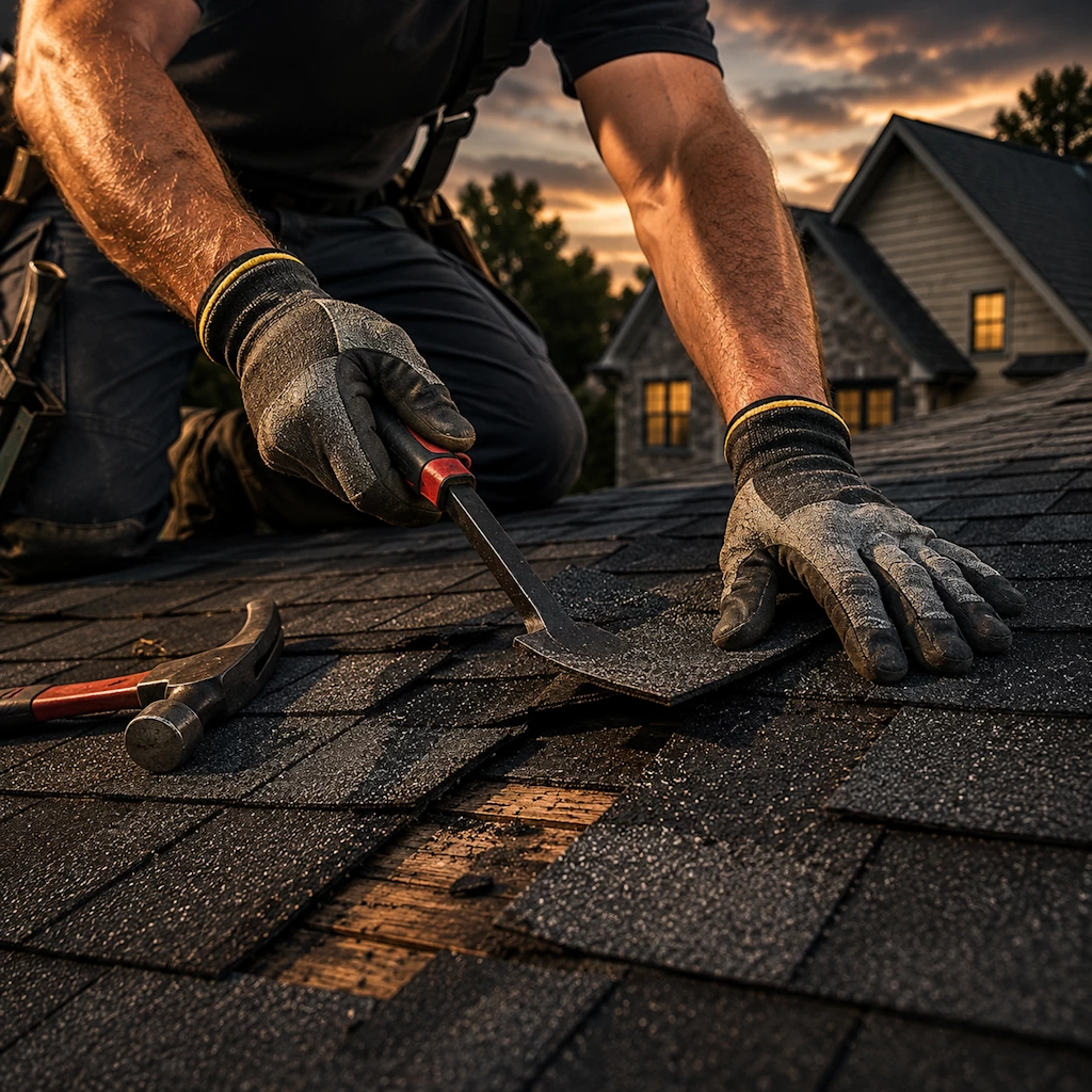 Professional roof repair in Maryland
